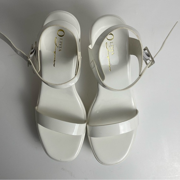 Size 8 Women's Platform Sandals Worn once - Picture 5 of 8